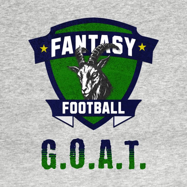 Fantasy Football G.O.A.T. by BACKBRIDGE Designs